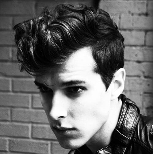 rockabilly pompadour hairstyle for men