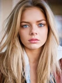 blonde hair blue eyes indiana evans