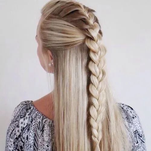 43 Fancy Braided Hairstyle Ideas from Pinterest   Braids for long hair  Easy hairstyles for long hair Fancy braids