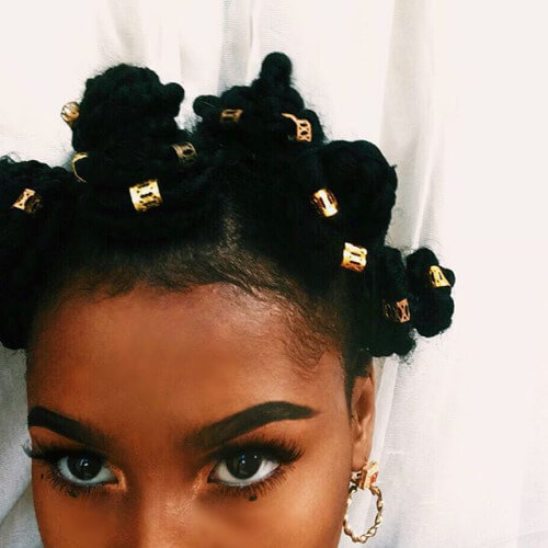50 Ideas for Stunning Bantu Knots to Inspire You
