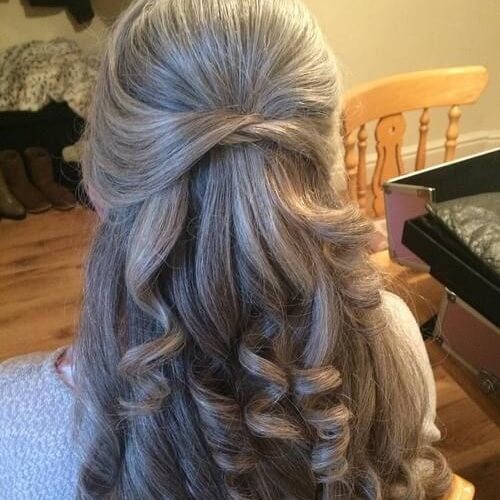 Adorable Half Up Half Down Hairstyle