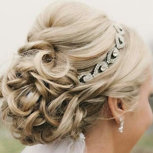 Wedding Hairstyle for Shoulder Length Hair