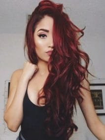 Dark Red Hair Color