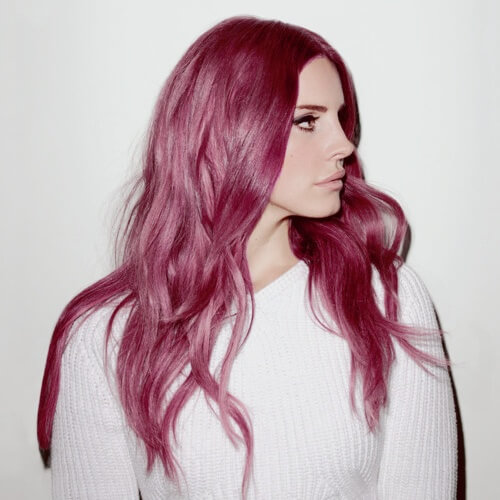 Red Pink Hair Color
