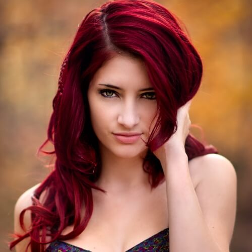 Ruby Red Hair Color