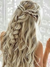 Twisted and Braided Homecoming Hairstyles