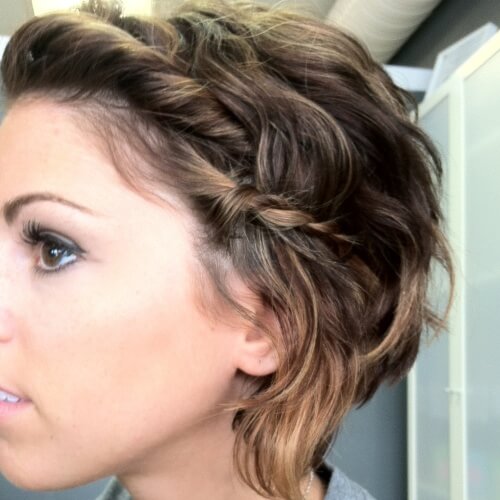 Braided Hairstyles for Short Layered Hair