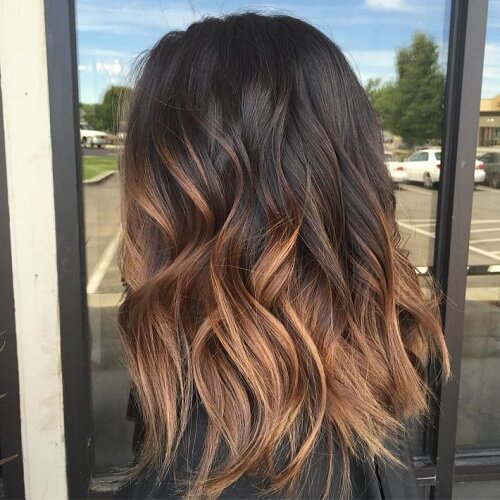 Chocolate Brown Ombre Hair
