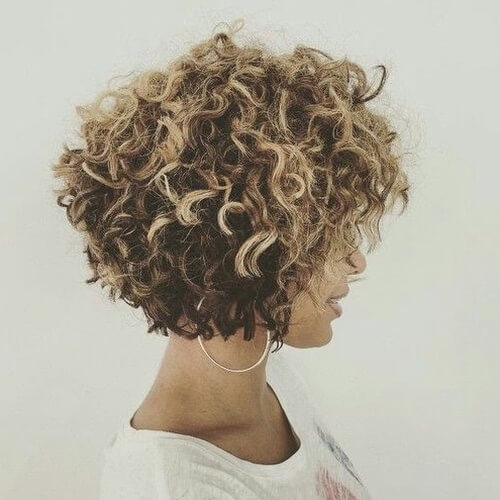 Short Layered Haircuts for Curly Hair