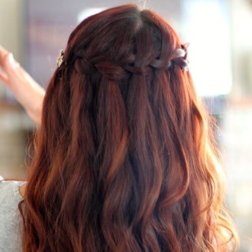 Highlights for Dark Red Brown Hair