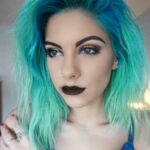 Dark to Light Teal Hair Color
