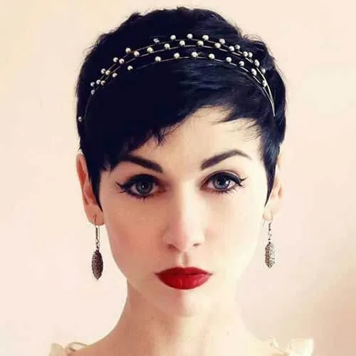 Prom Hairstyles for Pixie Cuts