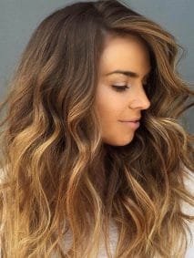 Honey Brown Hair with Chocolate Top