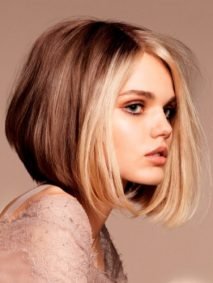 Blonde in Front, Brown in Back