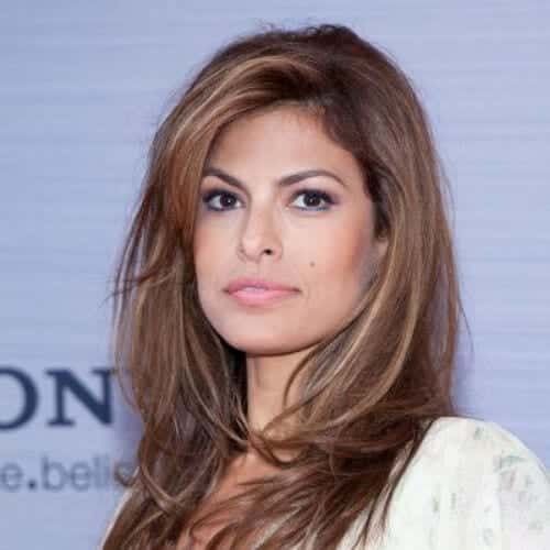 eva longoria medium length haircuts for thick hair