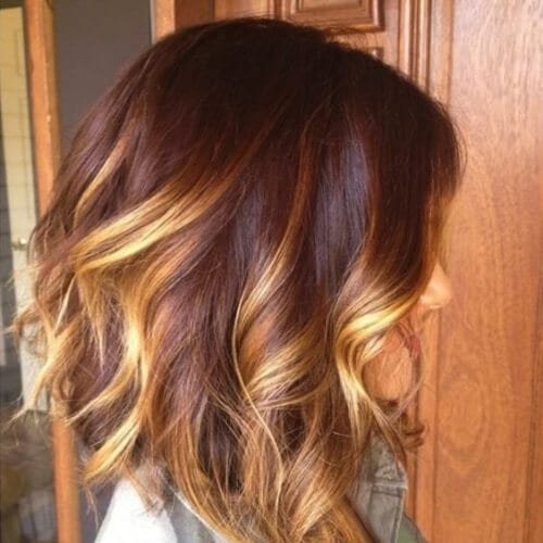 gold highlights