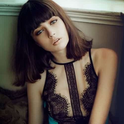 medium length haircuts for thick hair