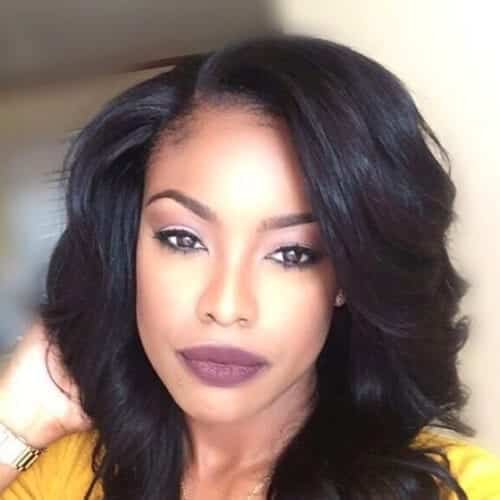 weave medium length haircuts for thick hair