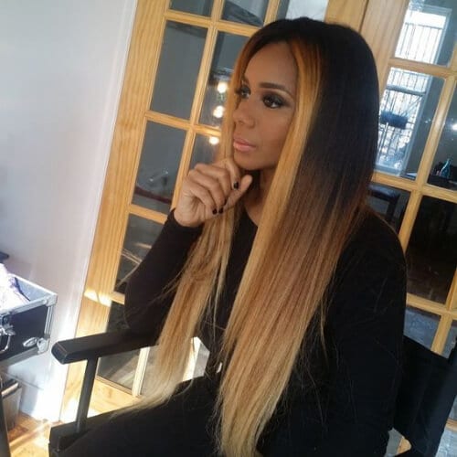 straight ombre 