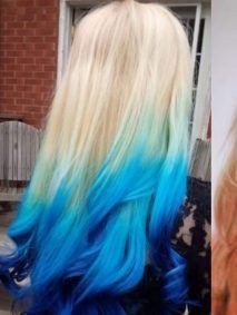 reverse ombre hair