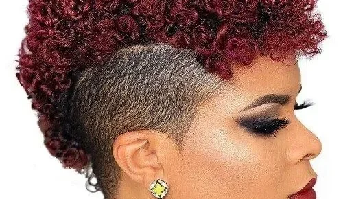 shaved hairstyles for black women featured image
