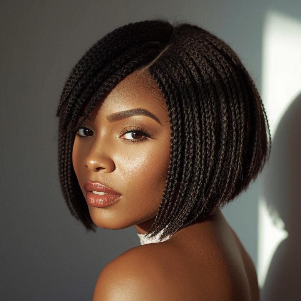 Crochet Bob Hairstyle