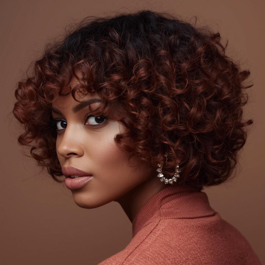 Curly Bob Hairstyle
