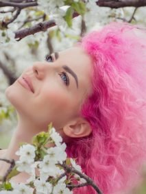 artic fox pink hair dye