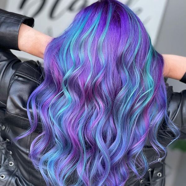 Galactic Subtle Hue Hairstyle