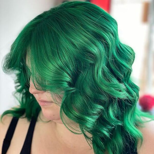 50 Shades of Green Hair Color for Women in 2022 (with Pictures)