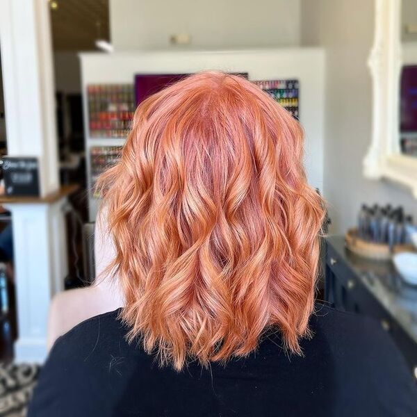 Pink Rose Gold Hair