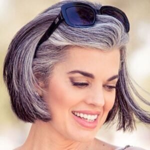 50 Elegant Salt and Pepper Haircolor Ideas for Women in 2022