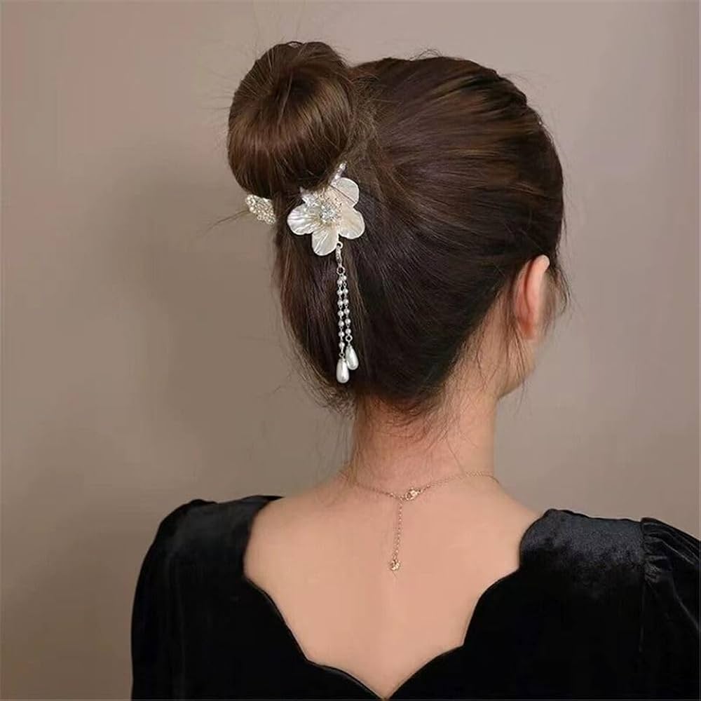 Twisted Chignon with Accessories
