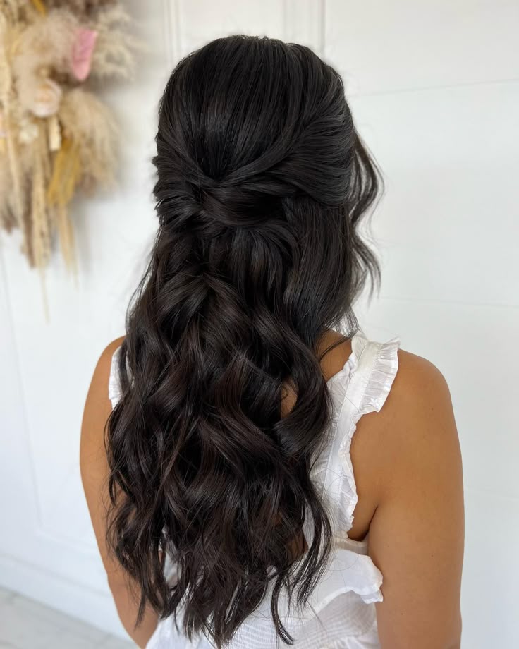 Half Up, Half Down Twist
