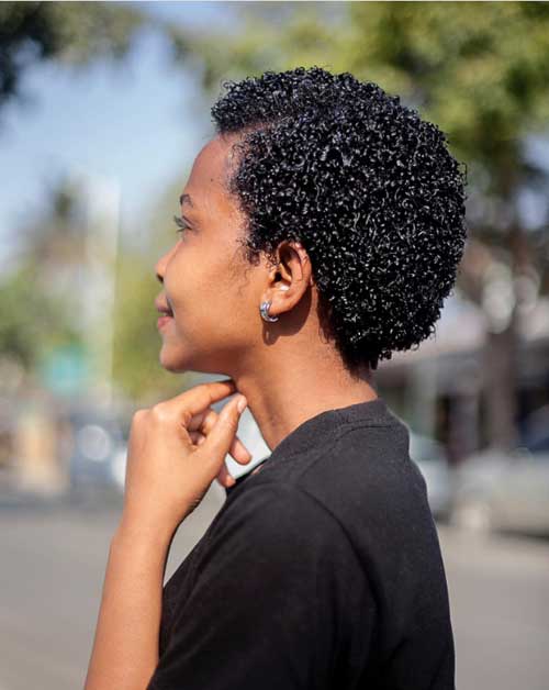 51 Short Hair - Hair Accessories - Natural Hair - Afro Hair ideas