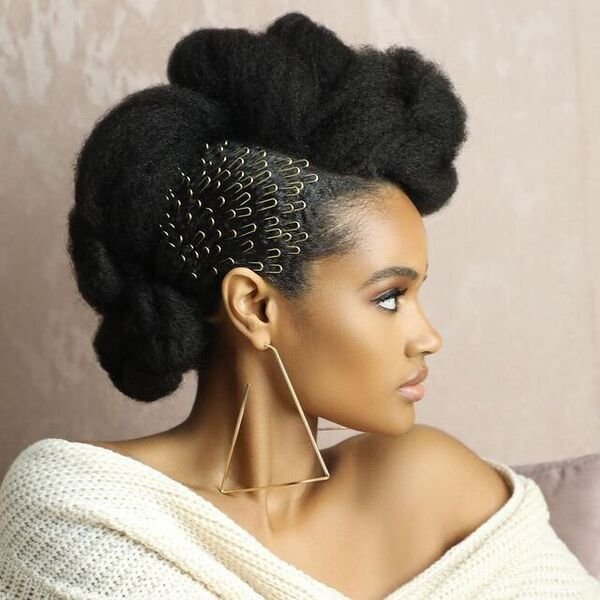 50 Mesmerizing Updo Hairstyles for Black Women in 2023