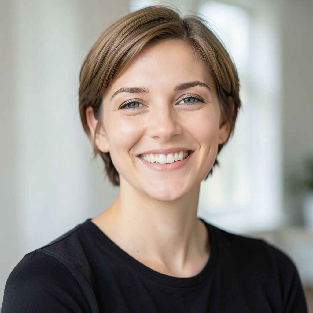 Short Haircuts for Fine Hair with Blunt Bangs