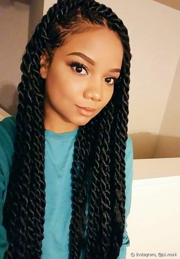 Long Hair Braided
