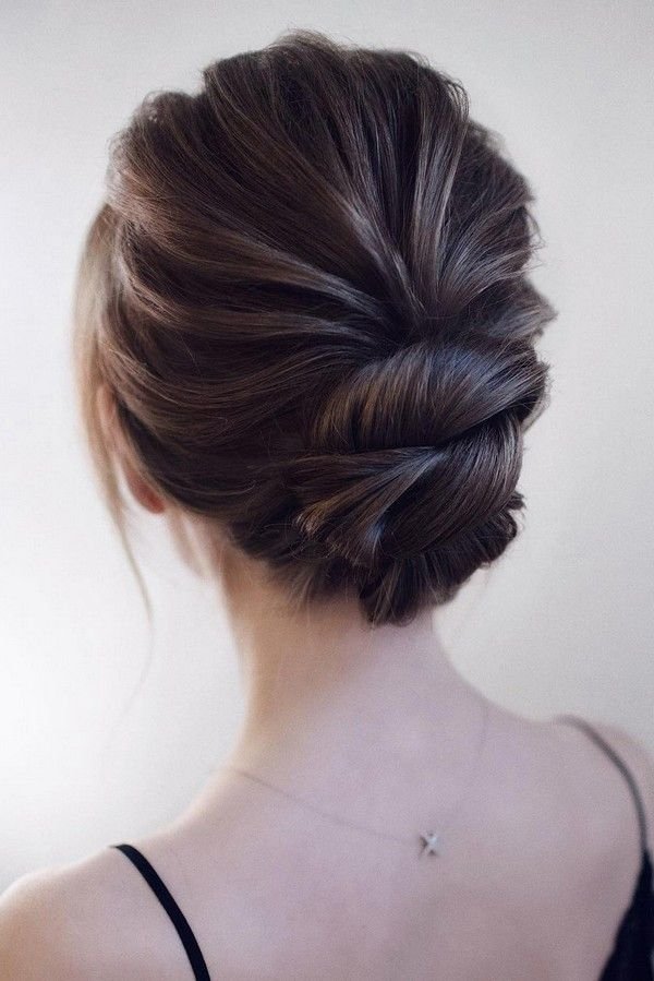 Low bun hairstyles