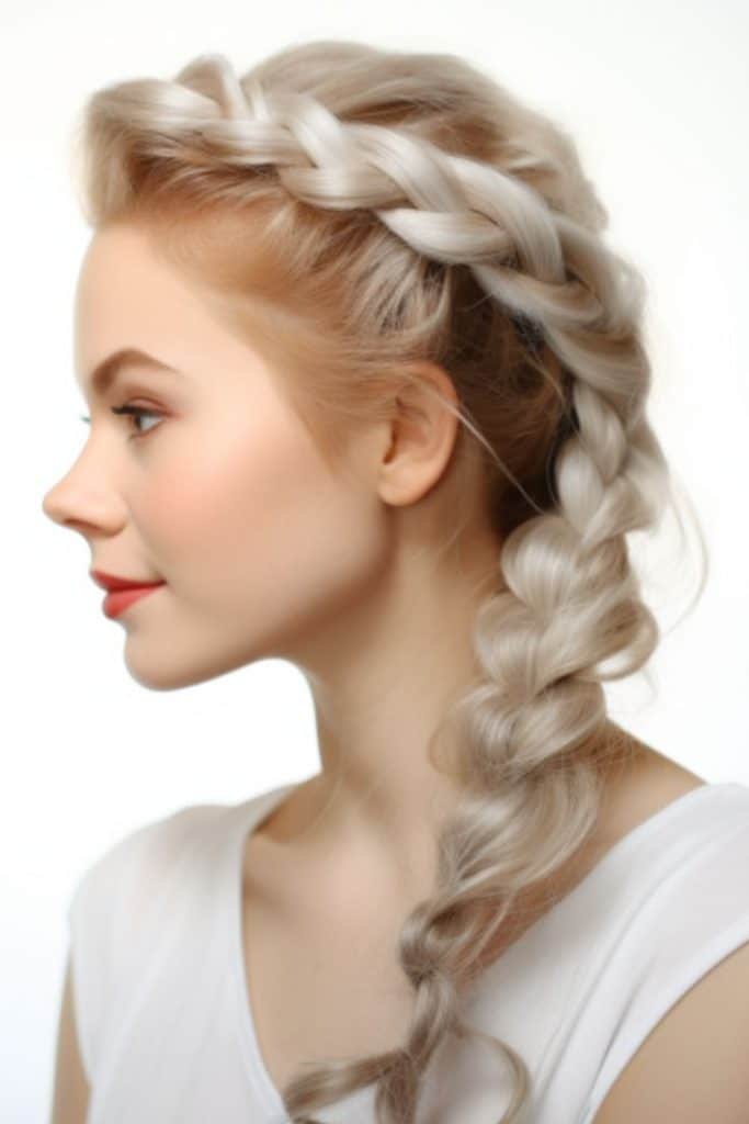 Barbie hair braids