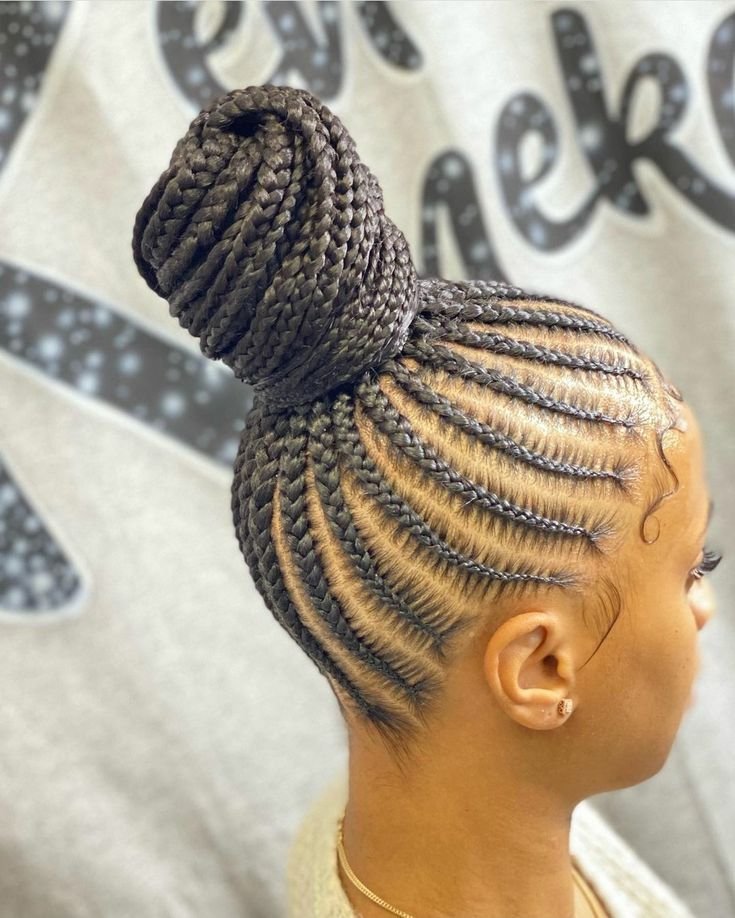 Kids Braded Hairstyle