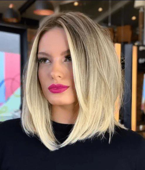 Middle Part Bob