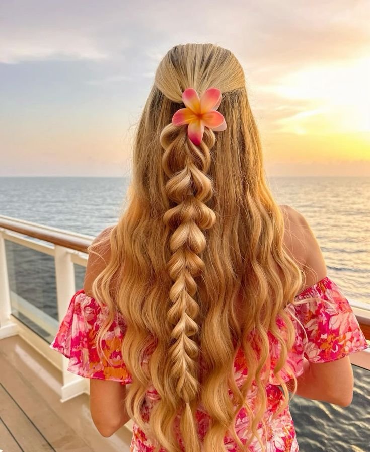 Floral clip