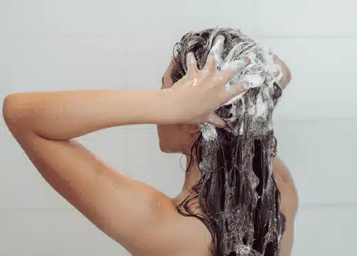 Washing hair featured