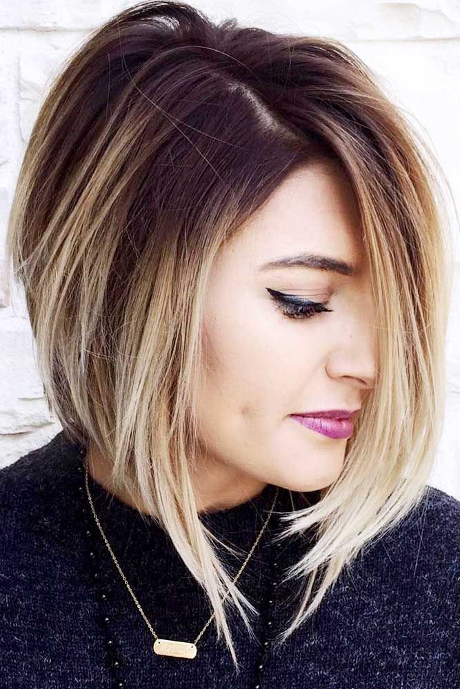A line hair cut