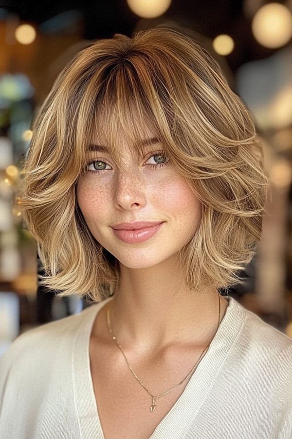 Choppy cut