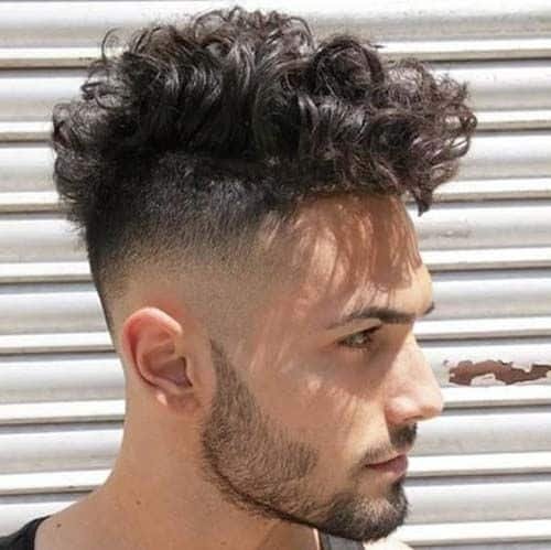 curly hair cut