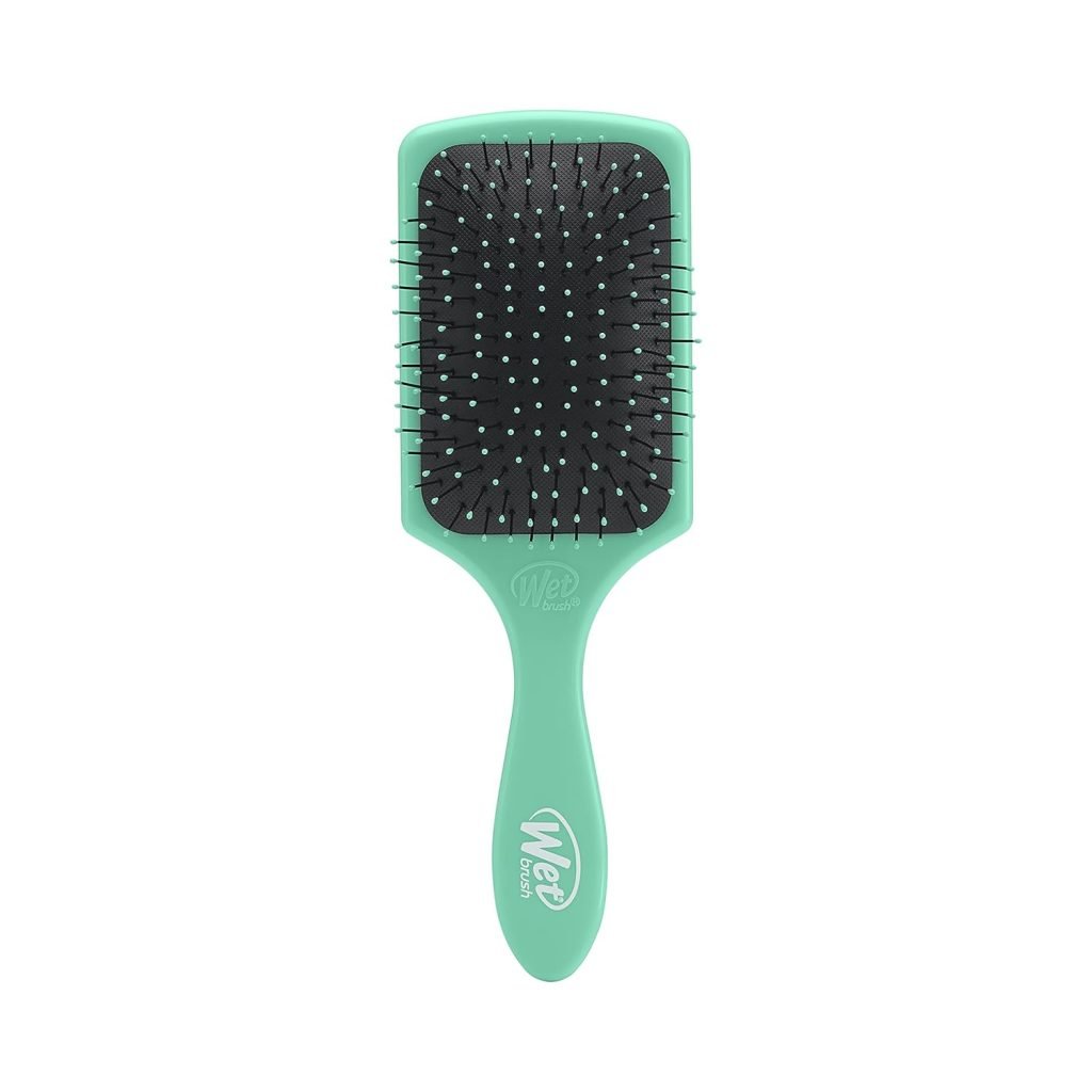 Hair-brush-green