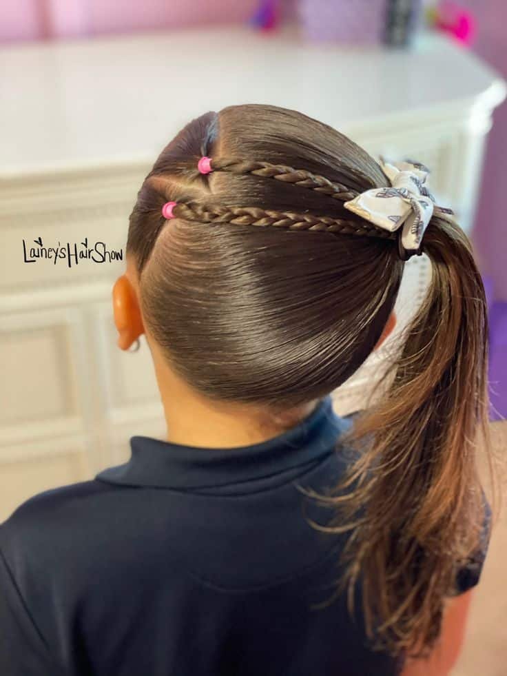 Side Pony tails