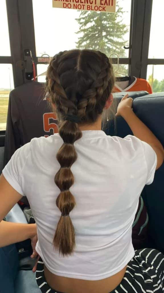Bubble hair hairstyles